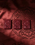 Natural Cinnabar Pixiu Pendant - Vermilion Dragon Amulet for Wealth & Protection